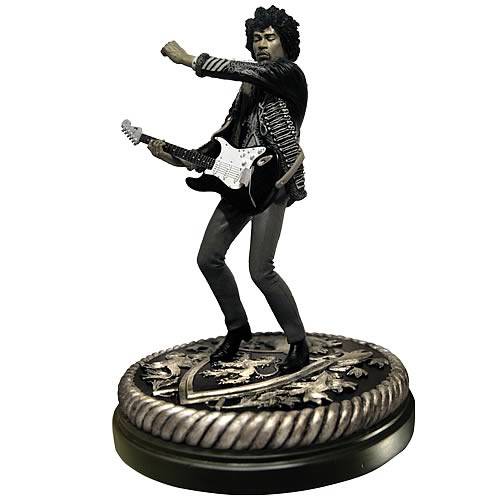 Jimi Hendrix Nostalgia Rock Iconz Statue